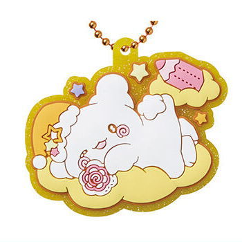 Sanrio Characters Pukkuri Rubber Mascot Gummi Part.6 [13.Hanamaruobake]