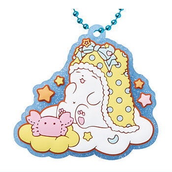 Sanrio Characters Pukkuri Rubber Mascot Gummi Part.6 [14.Marumofubiyori]
