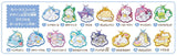 Sanrio Characters Pukkuri Rubber Mascot Gummi Part.6 [All 15 type set(Full Complete)]