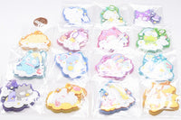 Sanrio Characters Pukkuri Rubber Mascot Gummi Part.6 [All 15 type set(Full Complete)]