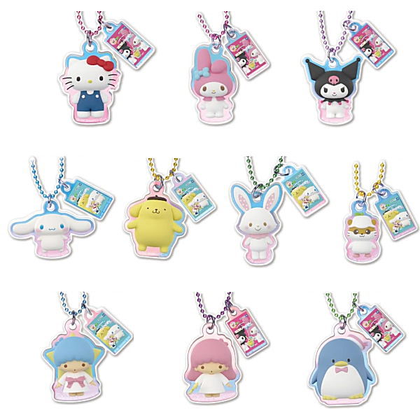 Sanrio Characters Twin Charm Nijihoshi Candy Vol.2 [All 10 type set(Full Complete)]