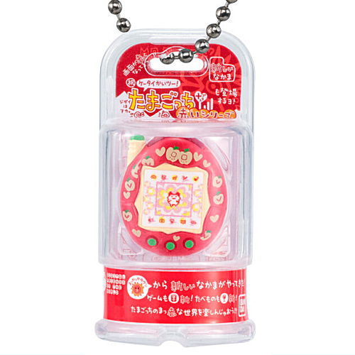 Tamagotchi Okashina Tamagoborocchi Package Charm [4.Kei Tama (Apple Red)]