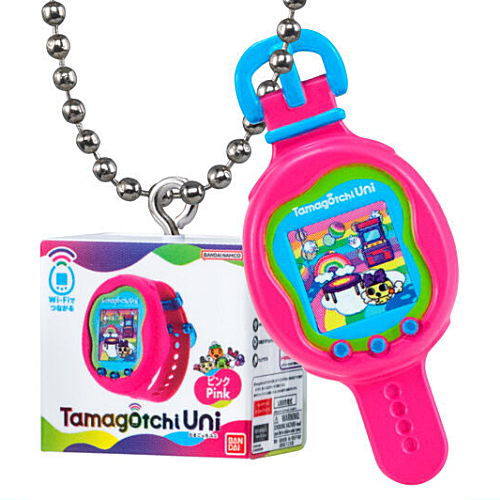 Tamagotchi Okashina Tamagoborocchi Package Charm [8.Tamagotchi Uni (Pink)]
