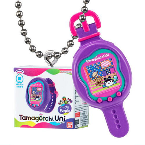 Tamagotchi Okashina Tamagoborocchi Package Charm [9.Tamagotchi Uni (Purple)]