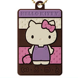 Sanrio Characters Charapaki with Rubber Mascot Ver. [1.Hello Kitty]