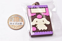 Sanrio Characters Charapaki with Rubber Mascot Ver. [2.Cinnamoroll]