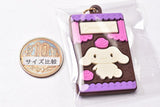 Sanrio Characters Charapaki with Rubber Mascot Ver. [2.Cinnamoroll]