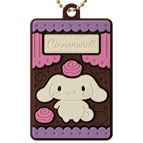 Sanrio Characters Charapaki with Rubber Mascot Ver. [2.Cinnamoroll]