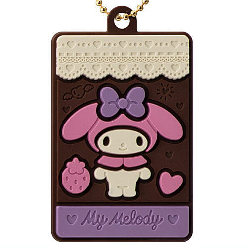 Sanrio Characters Charapaki with Rubber Mascot Ver. [3.My Melody]