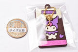 Sanrio Characters Charapaki with Rubber Mascot Ver. [4.Kuromi]