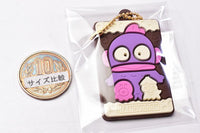 Sanrio Characters Charapaki with Rubber Mascot Ver. [7.Hangyodon]
