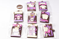 Sanrio Characters Charapaki with Rubber Mascot Ver. [All 8 type set(Full Complete)]