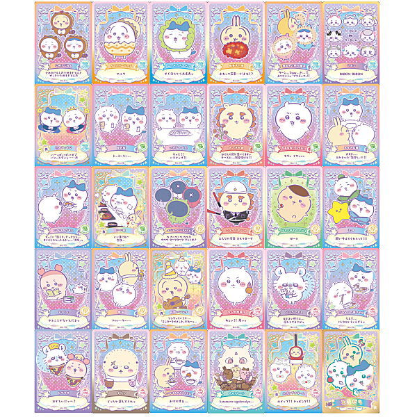 Chiikawa Wafer Lucky Card Collection [All 30 type set(Full Complete)]