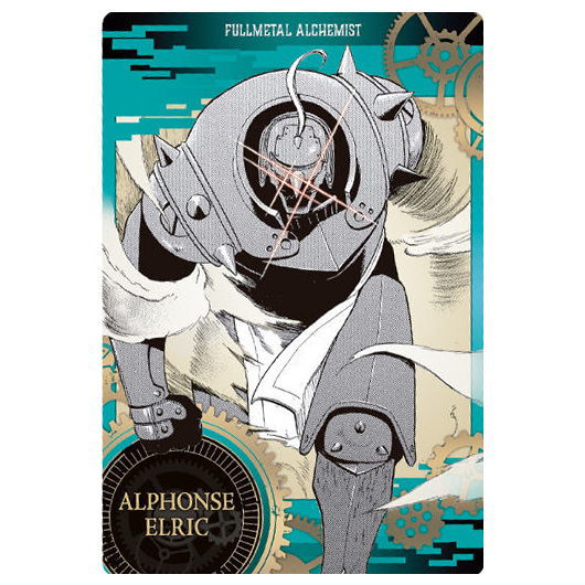 FULLMETAL ALCHEMIST Wafer [2.Alphonse Elric (Character Card)]