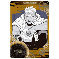 FULLMETAL ALCHEMIST Wafer [9.Scar (Character Card)]