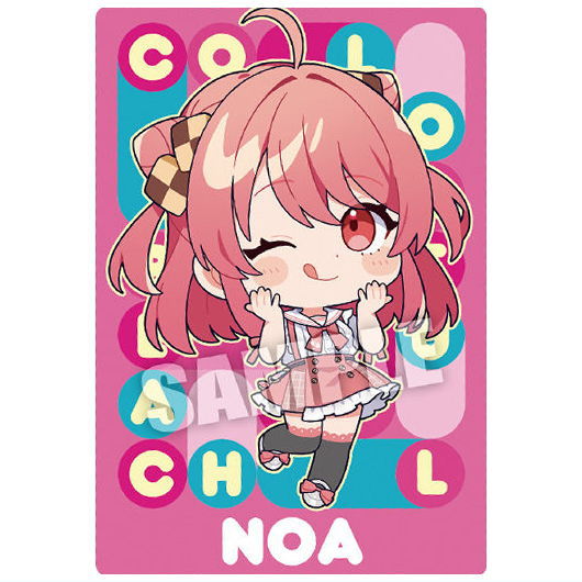 Colorful peach Wafer Part.2 [13.Noa (deformed illustration card)]