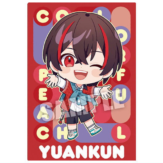 Colorful peach Wafer Part.2 [15.Yuankun (deformed illustration card)]