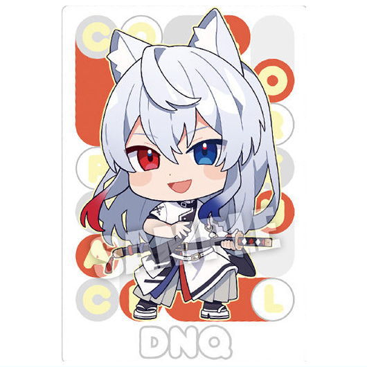 Colorful peach Wafer Part.2 [17.Dnq (deformed illustration card)]