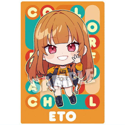 Colorful peach Wafer Part.2 [19.Eto (deformed illustration card)]