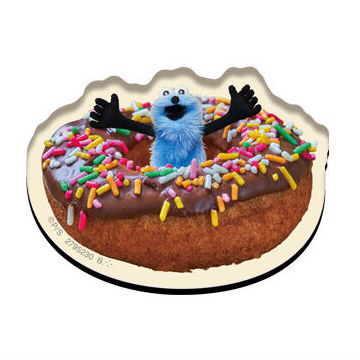 PUPPET SUNSUN Chara Magnets [4.Chocolate donut]