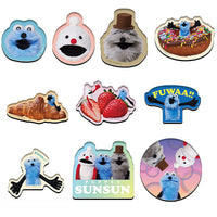 PUPPET SUNSUN Chara Magnets [Assorted 10 type set (1.2.3.4.5.6.7.8.16.17)]
