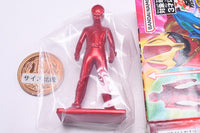 Super Sentai Chocolate snack with figure [2.Bun Red (Normal color: Red)]
