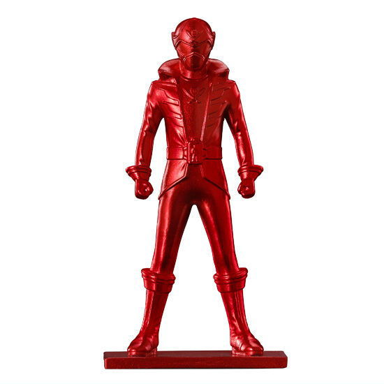Super Sentai Chocolate snack with figure [5.Gokai Red (Normal color: Red)]