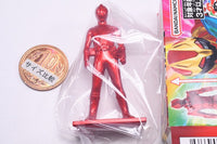 Super Sentai Chocolate snack with figure [6.Shinken Red (Normal color: Red)]