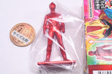 Super Sentai Chocolate snack with figure [6.Shinken Red (Normal color: Red)]