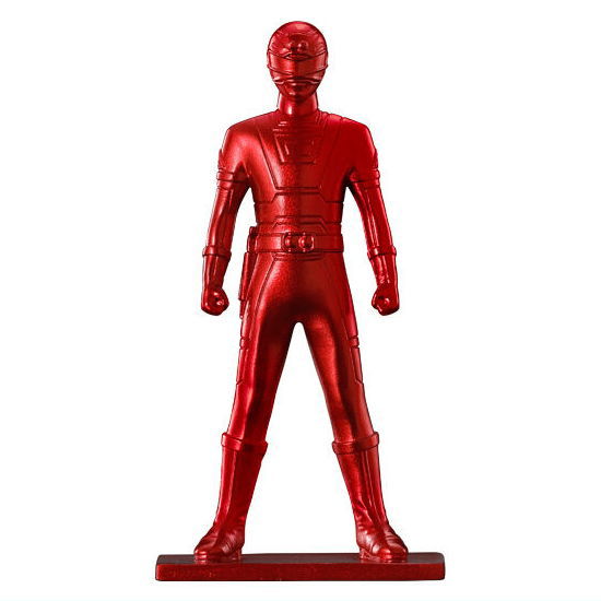 Super Sentai Chocolate snack with figure [11.Red Racer (Normal color: Red)]