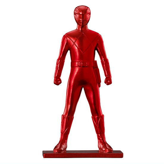 Super Sentai Chocolate snack with figure [12.TyrannoRanger (Normal color: Red)]