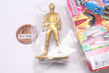 Super Sentai Chocolate snack with figure [22.Shinken Red (Rare color version: Gold)]