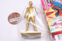 Super Sentai Chocolate snack with figure [24.AbaRed (Rare color version: Gold)]