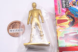 Super Sentai Chocolate snack with figure [26.MegaRed (Rare color version: Gold)]