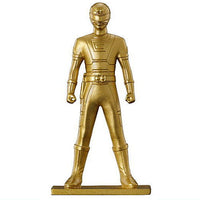 Super Sentai Chocolate snack with figure [27.Red Racer (Rare color version: Gold)]