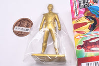Super Sentai Chocolate snack with figure [29.Red Hawk (Rare color version: Gold)]