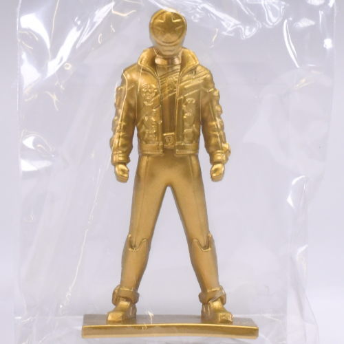 Super Sentai Chocolate snack with figure [32.secret (Rare color version: Gold)]