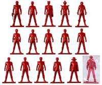 Super Sentai Chocolate snack with figure [Normal 16 type set ((Rare color are NOT including)]
