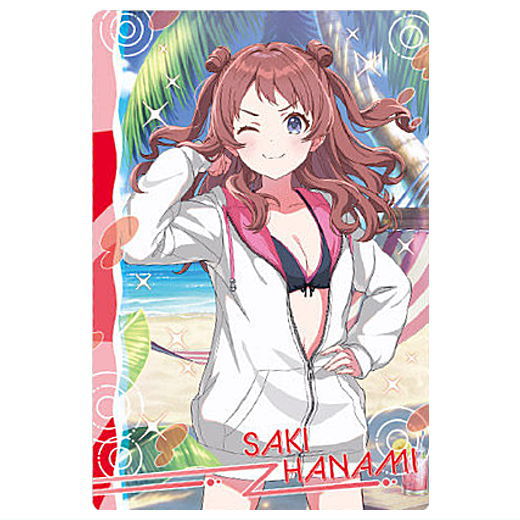 Gakuen Idolmaster Wafer Part.2 [19.Saki Hanami (Idol card)(Normal)]