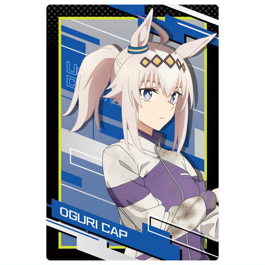 Anime UmaMusume Cinderella Gray Twin Wafer  [1.Oguri Cap (jersey)(N)]