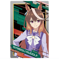 Anime UmaMusume Cinderella Gray Twin Wafer  [6.Symboli Rudolf (uniform)(N)]