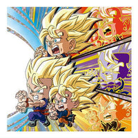 Dragon Ball Super Warrior Seal Wafer Super Gekitotsu no senshitachi [1.Son Gokou & Son Gohan & Son Goten (Ultimate God Rare)]