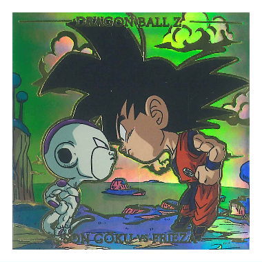 Dragon Ball Super Warrior Seal Wafer Super Gekitotsu no senshitachi [32.secret : Son Gokou & Freeza]