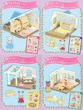 Sylvanian Families Ouchiha sutekina akogareno omise [All 4 type set(Full Complete)]