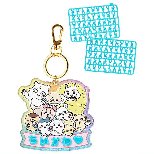 Chiikawa Pachi Pachi Deco Name [7.Minna]
