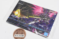 GUNDAM Gunpla Package Art Gummy Part.2 [6.(291) Destiny Gundam Spec II & Zeus Silhouette (Holo Card)]