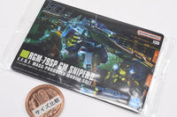 GUNDAM Gunpla Package Art Gummy Part.2 [23.(308)GM Sniper II (Metallic Card)]
