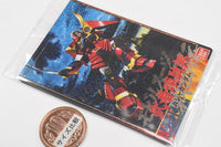 GUNDAM Gunpla Package Art Gummy Part.2 [32.(313) Rare: Musha Gundam (Holo Card)]