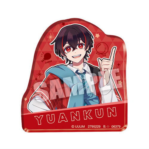 Colorful Peach Chara Magnets [4.Yuankun]