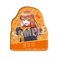 Colorful Peach Chara Magnets [8.Eto]